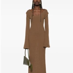 Aya Muse ribbed-knit maxi dress